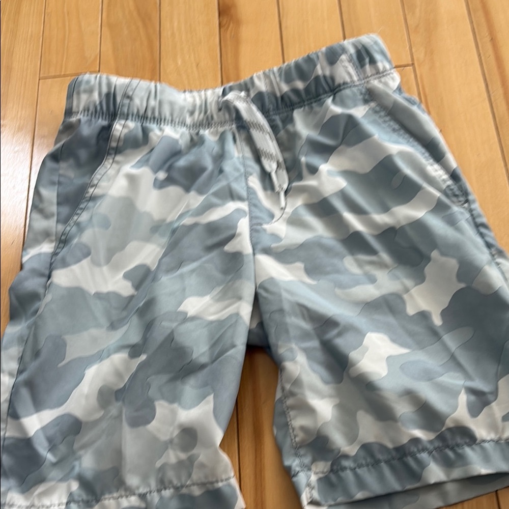 Old Navy Blue and Gray Camouflage Shorts